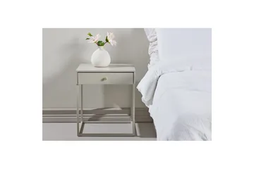 Nattbord Bakal - Beige - Møbler - Bord - Avlastningsbord & sidobord - Sengebord & nattbord