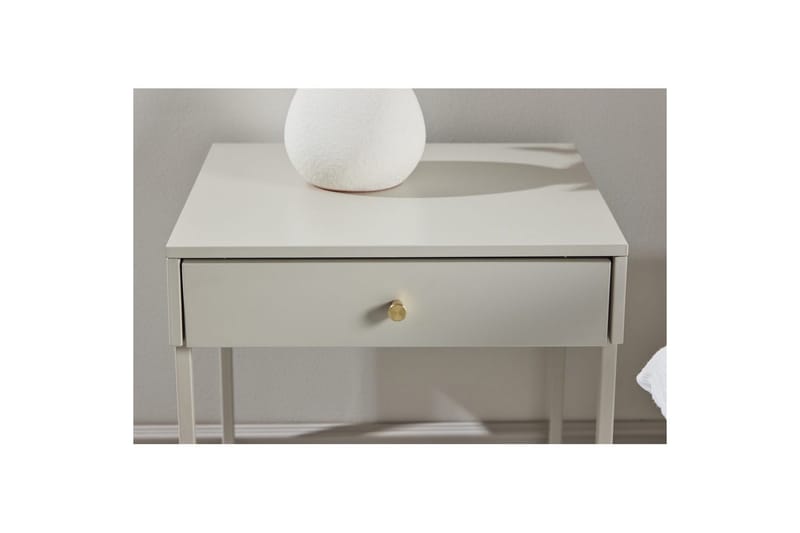 Nattbord Bakal - Beige - Møbler - Bord - Avlastningsbord & sidobord - Sengebord & nattbord