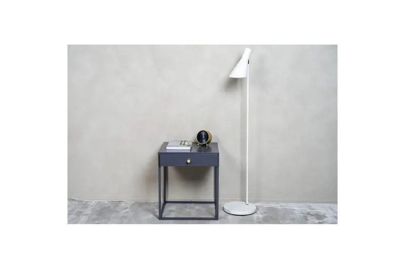 Nattbord Bakal - Grå - Møbler - Bord - Avlastningsbord & sidobord - Sengebord & nattbord