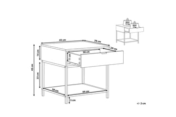 Nattbord Berkley - Møbler - Bord - Avlastningsbord & sidobord - Sengebord & nattbord