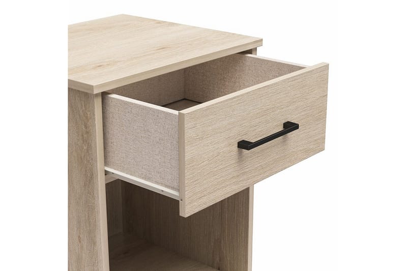 Nattbord BrEZ Blond eik - Blond eik - Møbler - Bord - Avlastningsbord & sidobord - Sengebord & nattbord