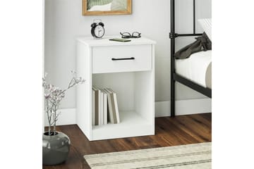 Nattbord BrEZ Hvit - Hvit - Møbler - Bord - Avlastningsbord & sidobord - Sengebord & nattbord