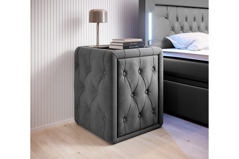 Nattbord Celio 58 cm med Oppbevaring Skuff - Sengebord & nattbord