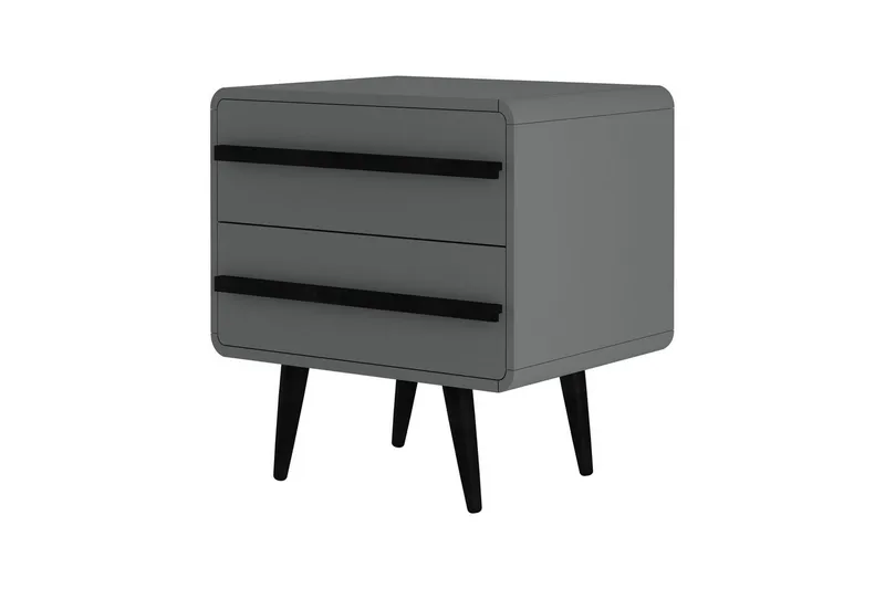 Nattbord Chantal Grå, Grå