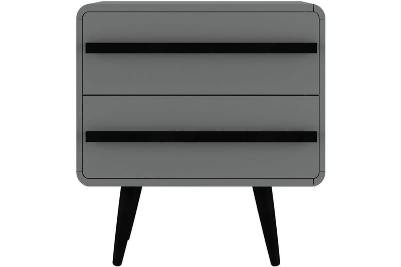 Nattbord Chantal Grå - Grå - Møbler - Bord - Avlastningsbord & sidobord - Sengebord & nattbord