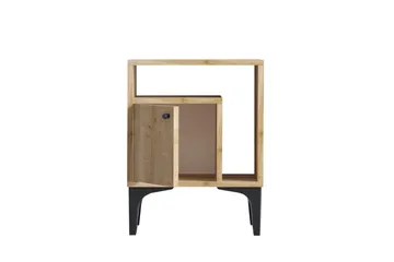 Nattbord Cliffmarch Sudamal Eik - Svart/Mørkfarget tre - Møbler - Bord - Avlastningsbord & sidobord - Sengebord & nattbord