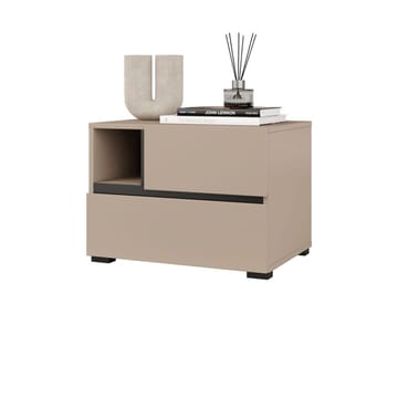 Nattbord Cross S med 2 skuffer - Congo - Møbler - Bord - Avlastningsbord & sidobord - Sengebord & nattbord