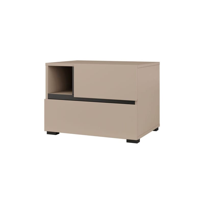 Nattbord Cross S med 2 skuffer - Congo - Møbler - Bord - Avlastningsbord & sidobord - Sengebord & nattbord