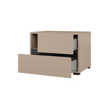 Nattbord Cross S med 2 skuffer - Congo - Møbler - Bord - Avlastningsbord & sidobord - Sengebord & nattbord