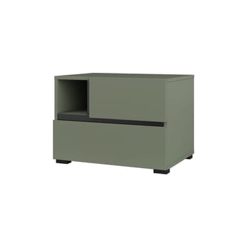 Nattbord Cross S med 2 skuffer - Grønn - Møbler - Bord - Avlastningsbord & sidobord - Sengebord & nattbord