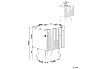 Nattbord Dalcross - Møbler - Bord - Avlastningsbord & sidobord - Sengebord & nattbord