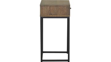 Nattbord Eiknor 60 cm - Brunlakkert eik - Møbler - Bord - Avlastningsbord & sidobord - Sengebord & nattbord