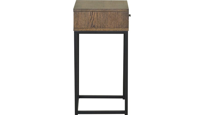 Nattbord Eiknor 60 cm - Brunlakkert eik - Møbler - Bord - Avlastningsbord & sidobord - Sengebord & nattbord