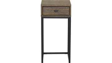 Nattbord Eiknor 60 cm - Brunlakkert eik - Møbler - Bord - Avlastningsbord & sidobord - Sengebord & nattbord