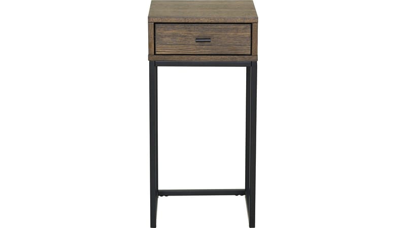 Nattbord Eiknor 60 cm - Brunlakkert eik - Møbler - Bord - Avlastningsbord & sidobord - Sengebord & nattbord