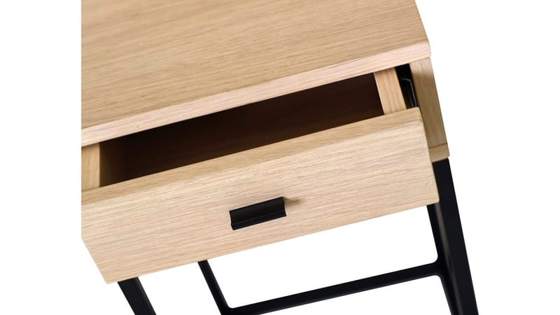 Nattbord Eiknor 60 cm - Hvitpigmentert eik - Møbler - Bord - Avlastningsbord & sidobord - Sengebord & nattbord