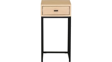 Nattbord Eiknor 60 cm - Hvitpigmentert eik - Møbler - Bord - Avlastningsbord & sidobord - Sengebord & nattbord