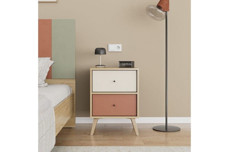 Nattbord Felyra Flerfarget - Multifarget - Møbler - Bord - Avlastningsbord & sidobord - Sengebord & nattbord