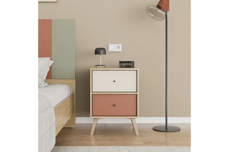 Nattbord Felyra Flerfarget - Multifarget - Møbler - Bord - Avlastningsbord & sidobord - Sengebord & nattbord