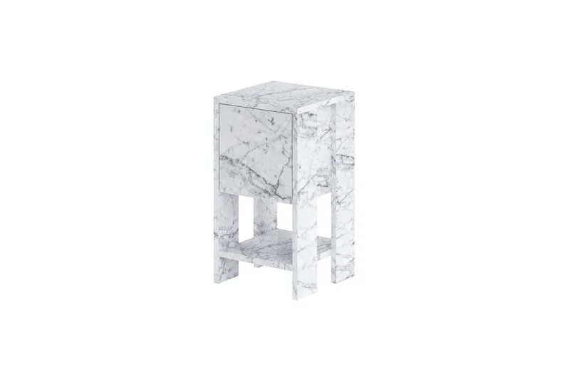 Nattbord Haelyn Carrara Marmor, Carrara Marmor