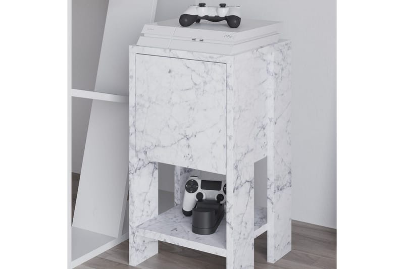 Nattbord Haelyn Carrara Marmor - Carrara Marmor - Møbler - Bord - Avlastningsbord & sidobord - Sengebord & nattbord