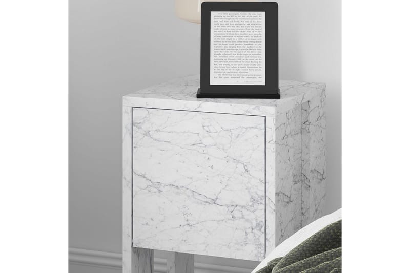 Nattbord Haelyn Carrara Marmor - Carrara Marmor - Møbler - Bord - Avlastningsbord & sidobord - Sengebord & nattbord