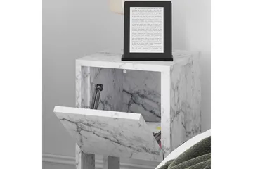 Nattbord Haelyn Carrara Marmor - Carrara Marmor - Møbler - Bord - Avlastningsbord & sidobord - Sengebord & nattbord