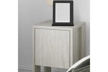 Nattbord Haelyn Travertin - Travertin - Møbler - Bord - Avlastningsbord & sidobord - Sengebord & nattbord