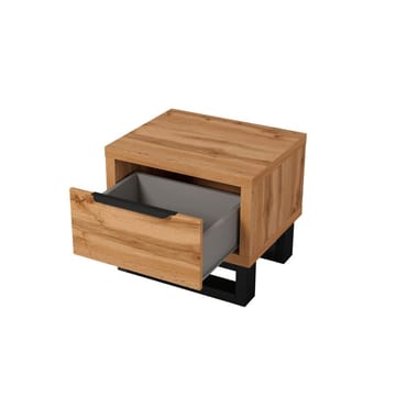 Nattbord Halle S 1 Skuff - Møbler - Bord - Avlastningsbord & sidobord - Sengebord & nattbord