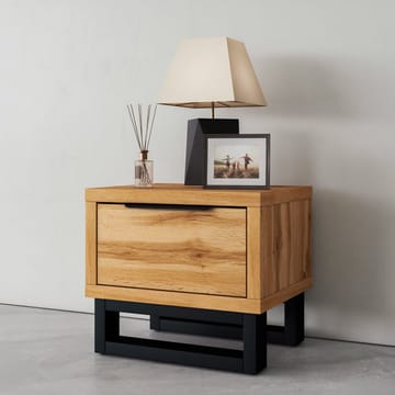 Nattbord Halle S 1 Skuff - Møbler - Bord - Avlastningsbord & sidobord - Sengebord & nattbord