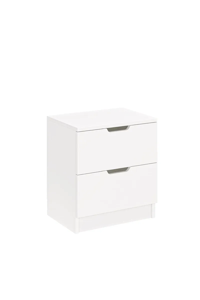Nattbord Hanah Home Lento (45 x 50 x 33 cm) Hvit