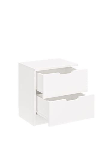 Nattbord Hanah Home Lento (45 x 50 x 33 cm) Hvit - Møbler - Bord - Avlastningsbord & sidobord - Sengebord & nattbord