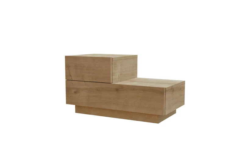 Nattbord Homitis Kayra (70 x 35 x 38,3 cm) Sapphire Oak, Sapphire Oak