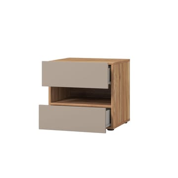 Nattbord Impressio med 2 skuffer - Møbler - Bord - Avlastningsbord & sidobord - Sengebord & nattbord