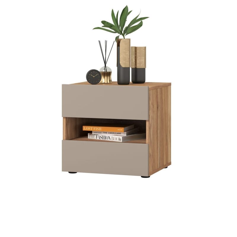 Nattbord Impressio med 2 skuffer - Møbler - Bord - Avlastningsbord & sidobord - Sengebord & nattbord