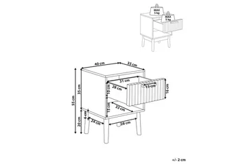 Nattbord Lynwood - Møbler - Bord - Avlastningsbord & sidobord - Sengebord & nattbord