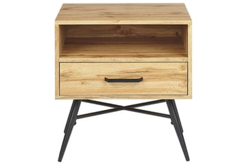 Nattbord med oppbevaringsskuff Lubock - Møbler - Bord - Avlastningsbord & sidobord - Sengebord & nattbord