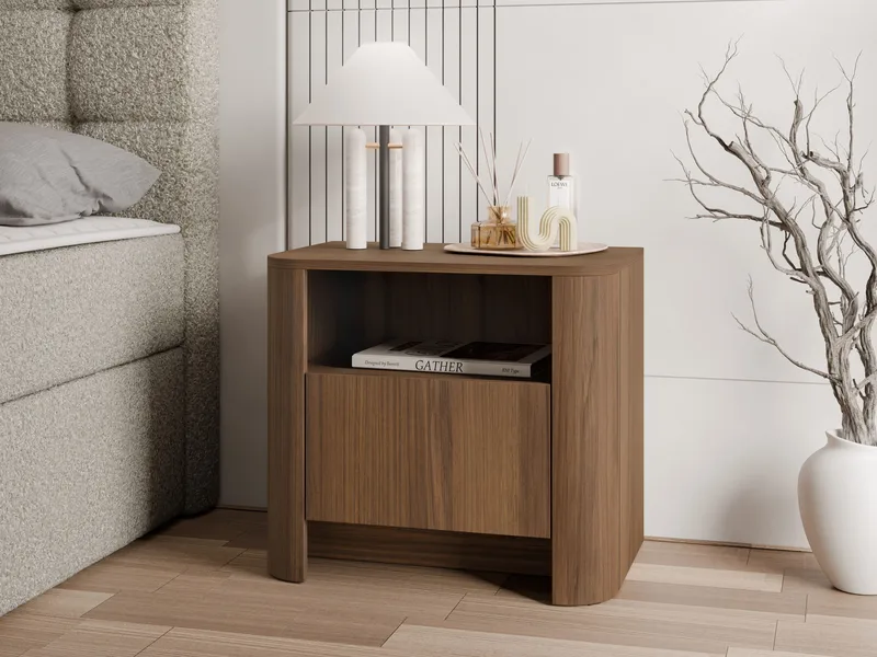 nattbord Nattbord BARI S58 brun - Møbler - Bord - Avlastningsbord & sidobord - Sengebord & nattbord