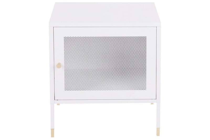 Nattbord Ossett Hvit - Hvit - Møbler - Bord - Avlastningsbord & sidobord - Sengebord & nattbord