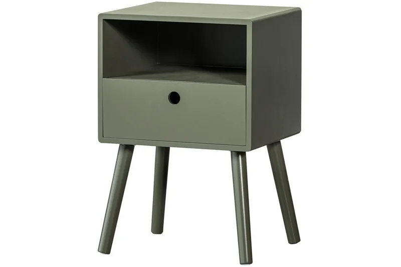 Nattbord Ozzy - Varm grønn - Møbler - Bord - Avlastningsbord & sidobord - Sengebord & nattbord