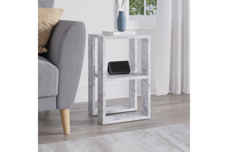 Nattbord Quival Carrara Marmor - Carrara Marmor - Møbler - Bord - Avlastningsbord & sidobord - Sengebord & nattbord