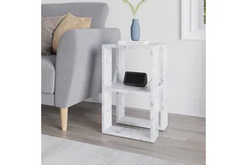 Nattbord Quival Carrara Marmor - Carrara Marmor - Møbler - Bord - Avlastningsbord & sidobord - Sengebord & nattbord