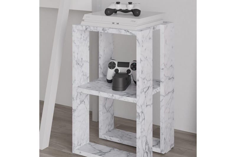 Nattbord Quival Carrara Marmor - Carrara Marmor - Møbler - Bord - Avlastningsbord & sidobord - Sengebord & nattbord