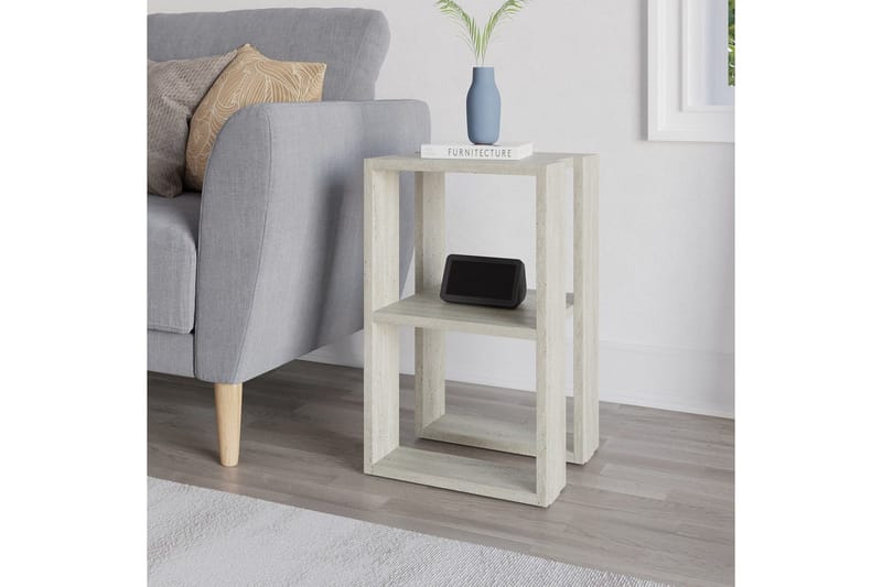 Nattbord Quival Travertin - Travertin - Møbler - Bord - Avlastningsbord & sidobord - Sengebord & nattbord