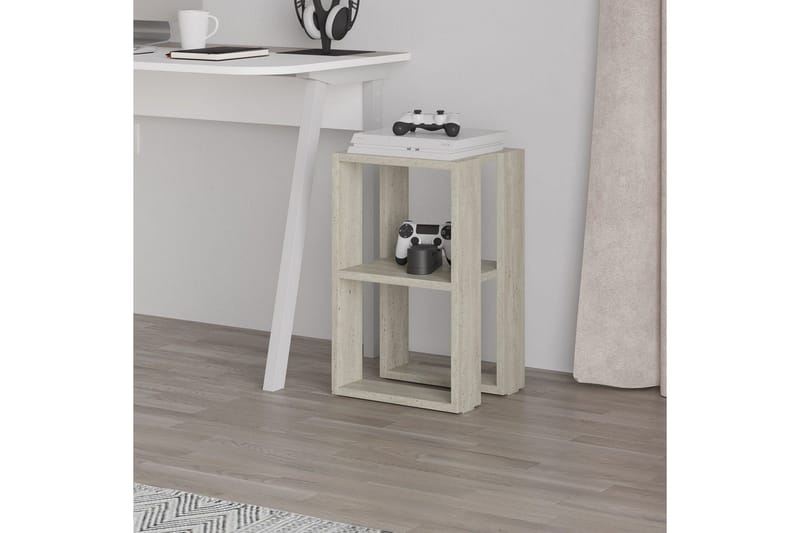 Nattbord Quival Travertin - Travertin - Møbler - Bord - Avlastningsbord & sidobord - Sengebord & nattbord