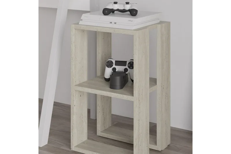 Nattbord Quival Travertin - Travertin - Møbler - Bord - Avlastningsbord & sidobord - Sengebord & nattbord