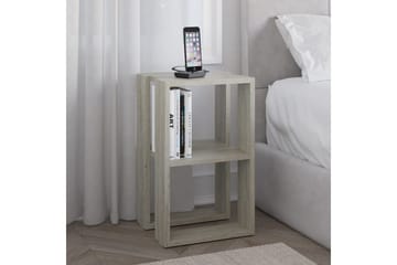 Nattbord Quival Travertin - Travertin - Møbler - Bord - Avlastningsbord & sidobord - Sengebord & nattbord