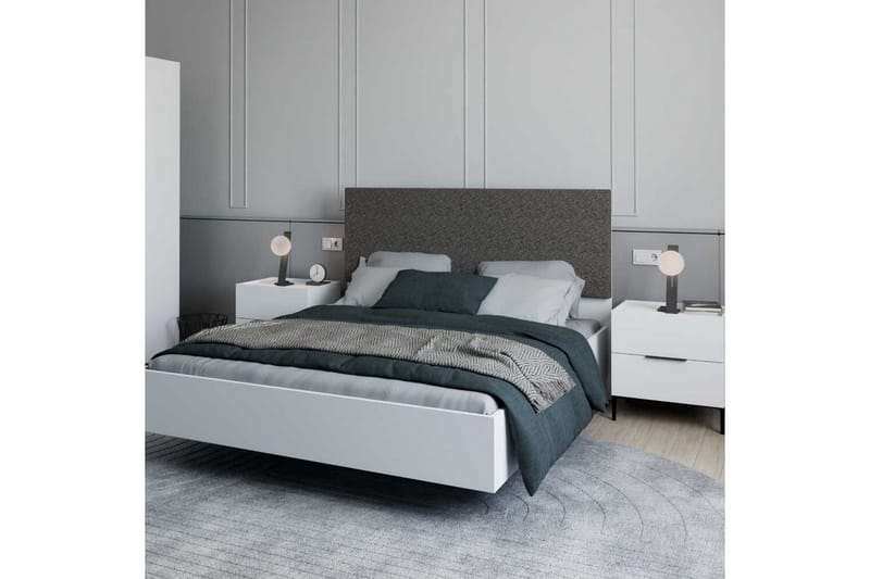 Nattbord Serene Hvit - Hvit - Møbler - Bord - Avlastningsbord & sidobord - Sengebord & nattbord