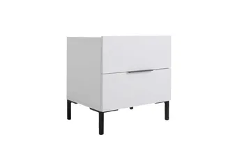 Nattbord Serene Hvit - Hvit - Møbler - Bord - Avlastningsbord & sidobord - Sengebord & nattbord