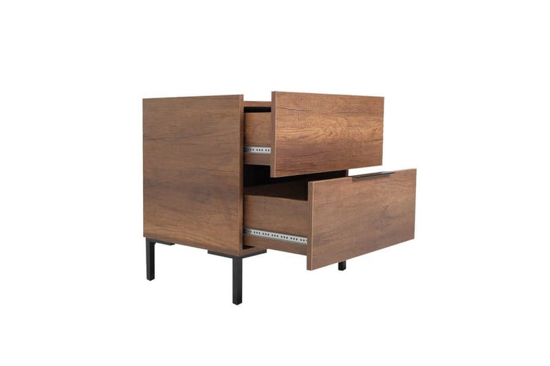 Nattbord Serene Valnøtt - Valnøtt - Møbler - Bord - Avlastningsbord & sidobord - Sengebord & nattbord